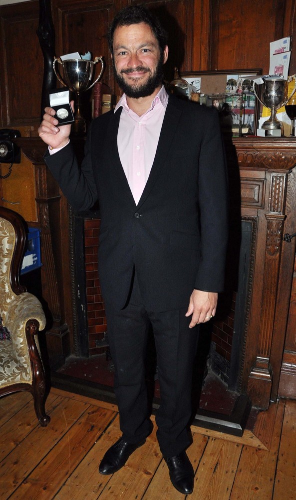 Dominic West;<br>Dominic West Is Presented with An Honorary Patronage of The Philosophical Society