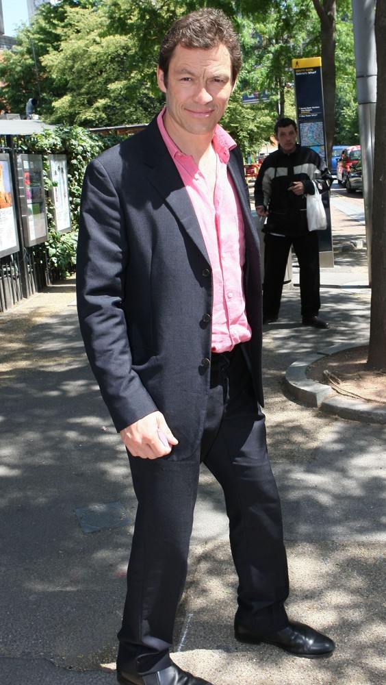 Dominic West;<br>Dominic West Outside The ITV Studios