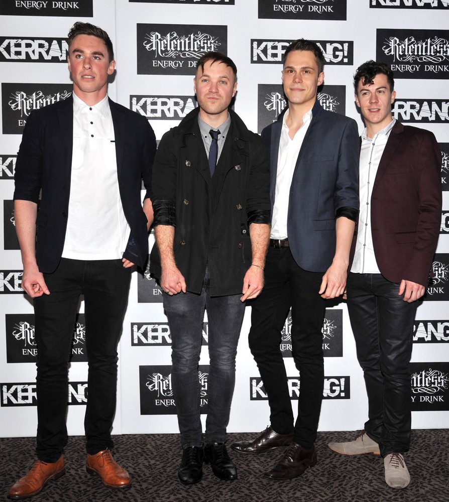 Don Broco;<br>Kerrang! Awards 2012 - Arrivals