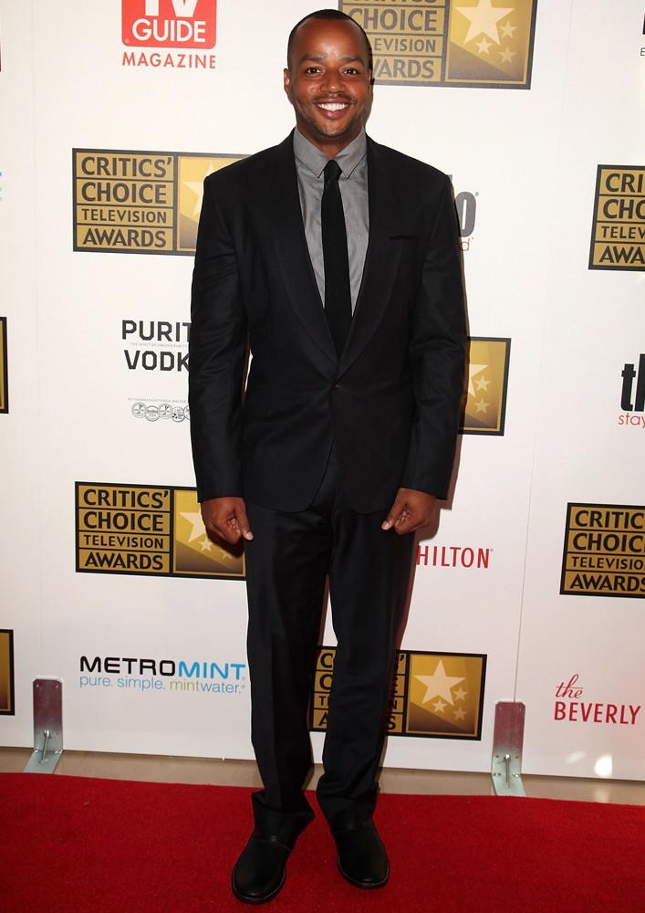 Donald Faison;<br>2012 Critics' Choice TV Awards - Arrivals