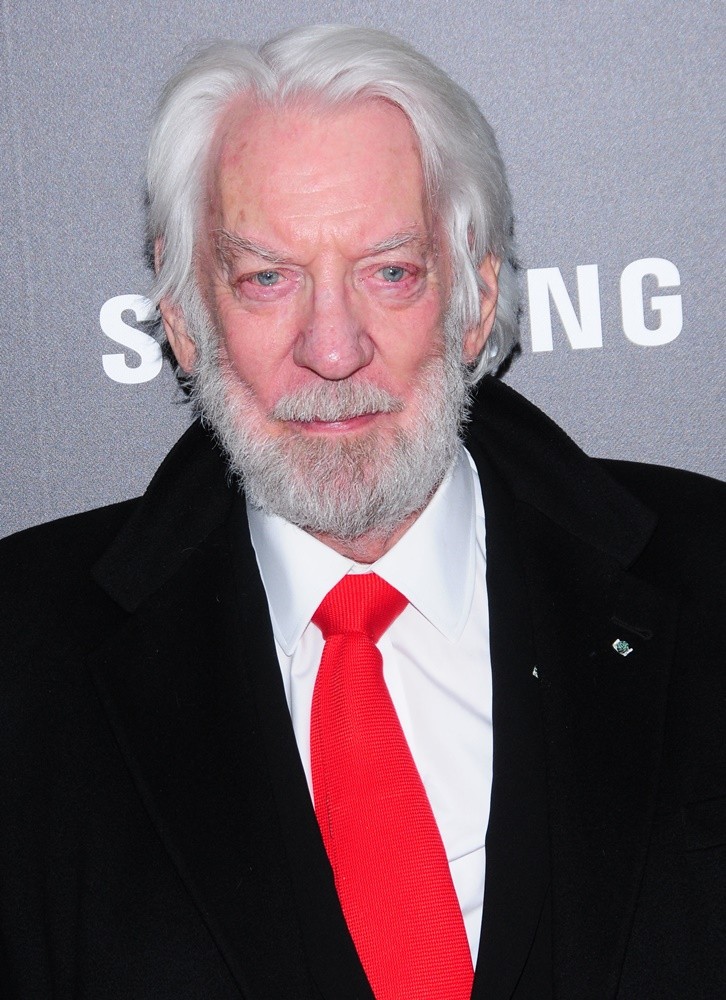 Donald Sutherland;<br>The Hunger Games: Mockingjay, Part 2 New York Premiere