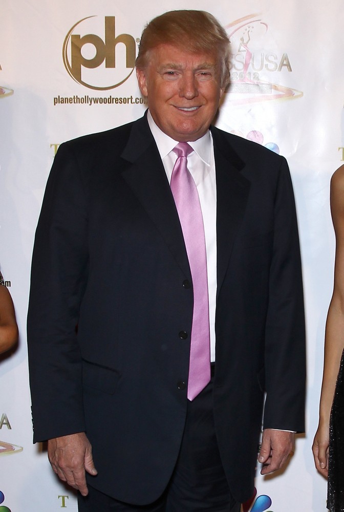 Donald Trump;<br>2012 Miss USA Pageant - Red Carpet