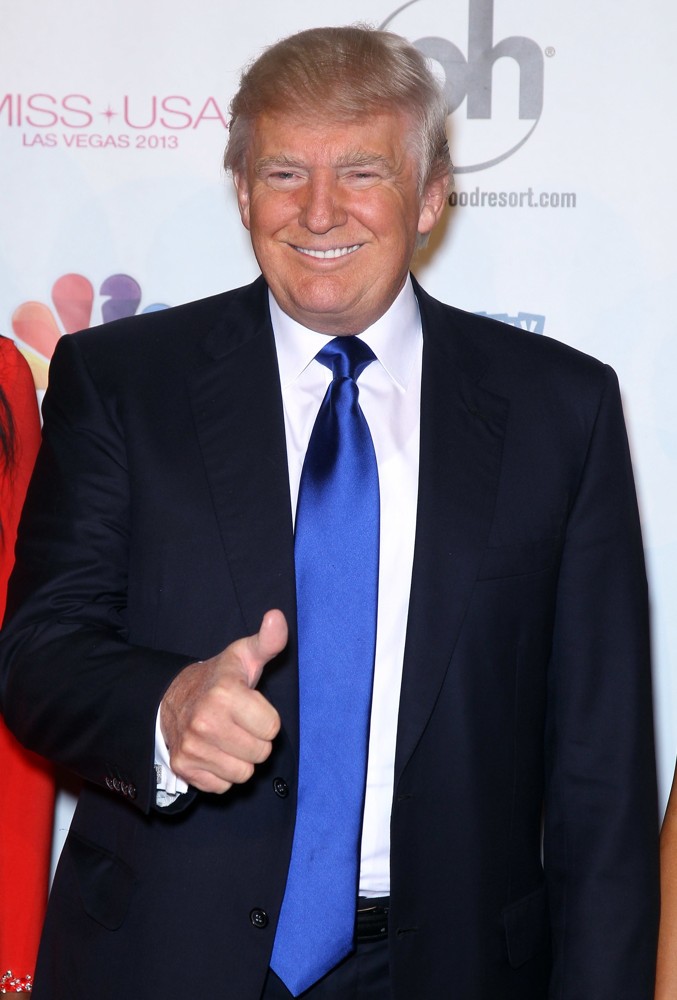 Donald Trump;<br>2013 Miss USA Pageant - Arrivals