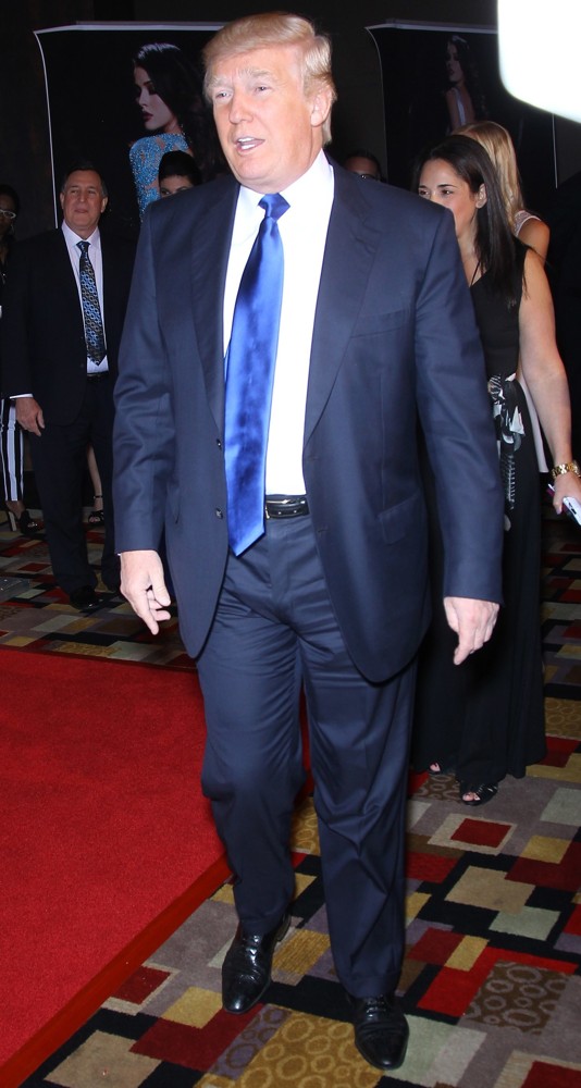 Donald Trump;<br>2013 Miss USA Pageant - Arrivals