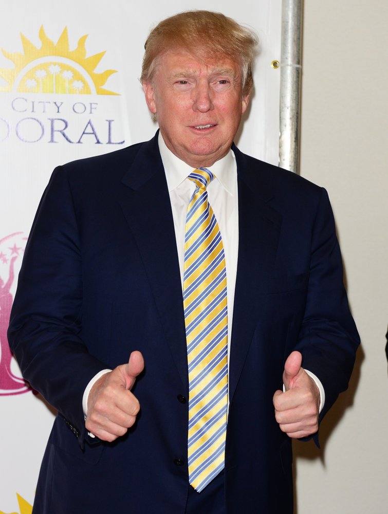 Donald Trump;<br>The 63rd Annual Miss Universe Pageant - Red Carpet Arrivals