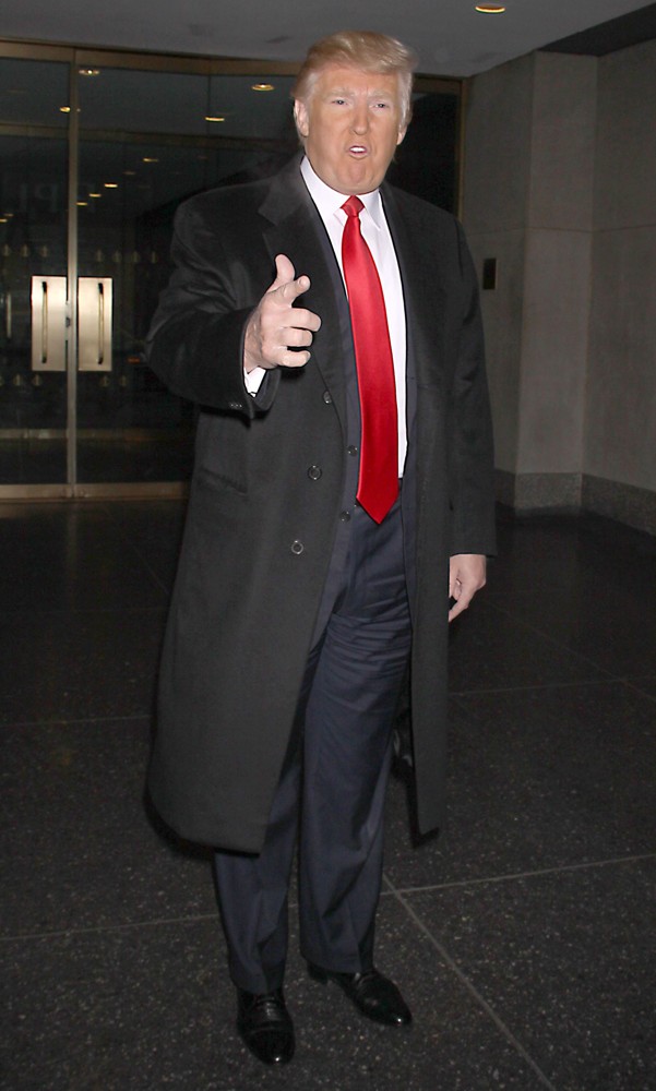 Donald Trump;<br>Cast Mmembers of The Celebrity Apprentice Are Seen Leaving The Today Show