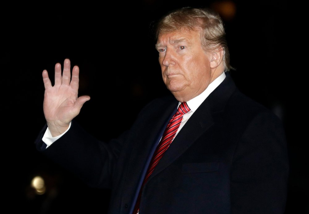 President Trump Returns from Florida