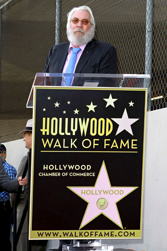 Donald Sutherland;<br>Donald Sutherland Receives The 2,430th Star on The Hollywood Walk of Fame