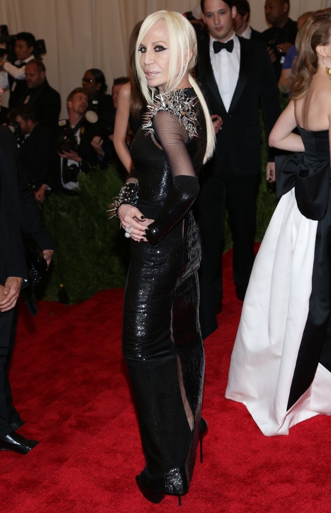 Donatella Versace;<br>PUNK: Chaos to Couture Costume Institute Gala