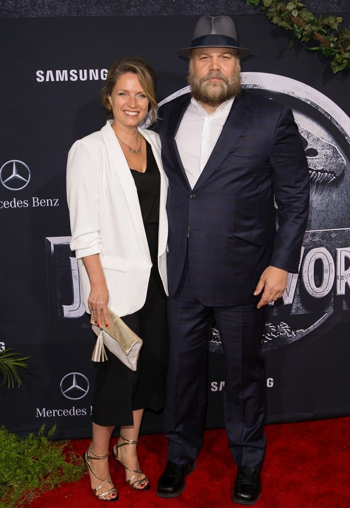 Carin van der Donk;Vincent D'Onofrio;<br>The Premiere of Universal Pictures' Jurassic World - Arrivals