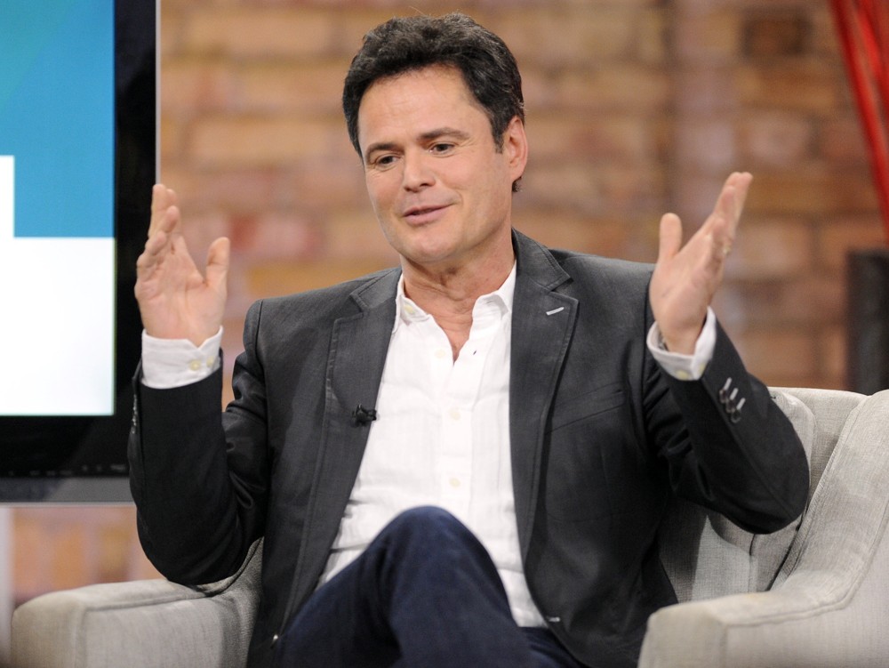 Donny Osmond;<br>Donny Osmond Appearing on CTV's Marilyn Denis Show