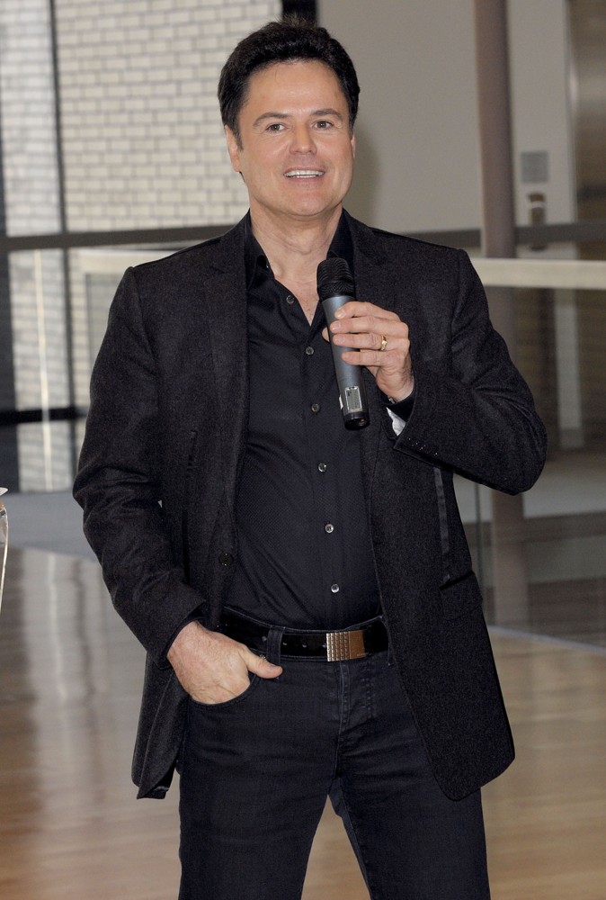 Donny Osmond;<br>Dancap Productions Press Conference