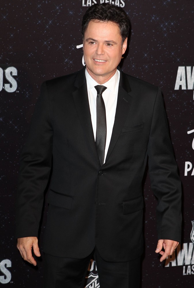 Donny Osmond;<br>The NHL Awards 2011 - Arrivals