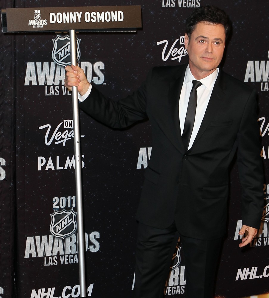 Donny Osmond;<br>The NHL Awards 2011 - Arrivals