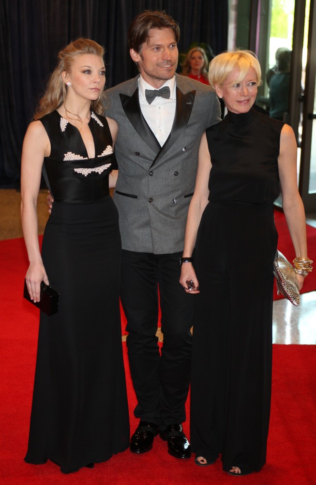 Natalie Dormer;Nikolaj Coster-Waldau;Joanna Coles;<br>2013 White House Correspondents' Association Dinner - Arrivals