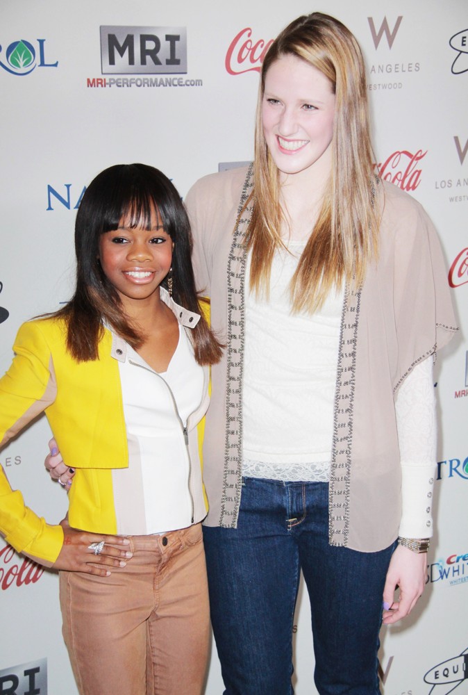 Gabrielle Douglas;Missy Franklin;<br>Gold Meets Golden Event