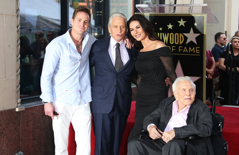 Michael Douglas Honoured with A Star on The Hollywood Walk of Fame