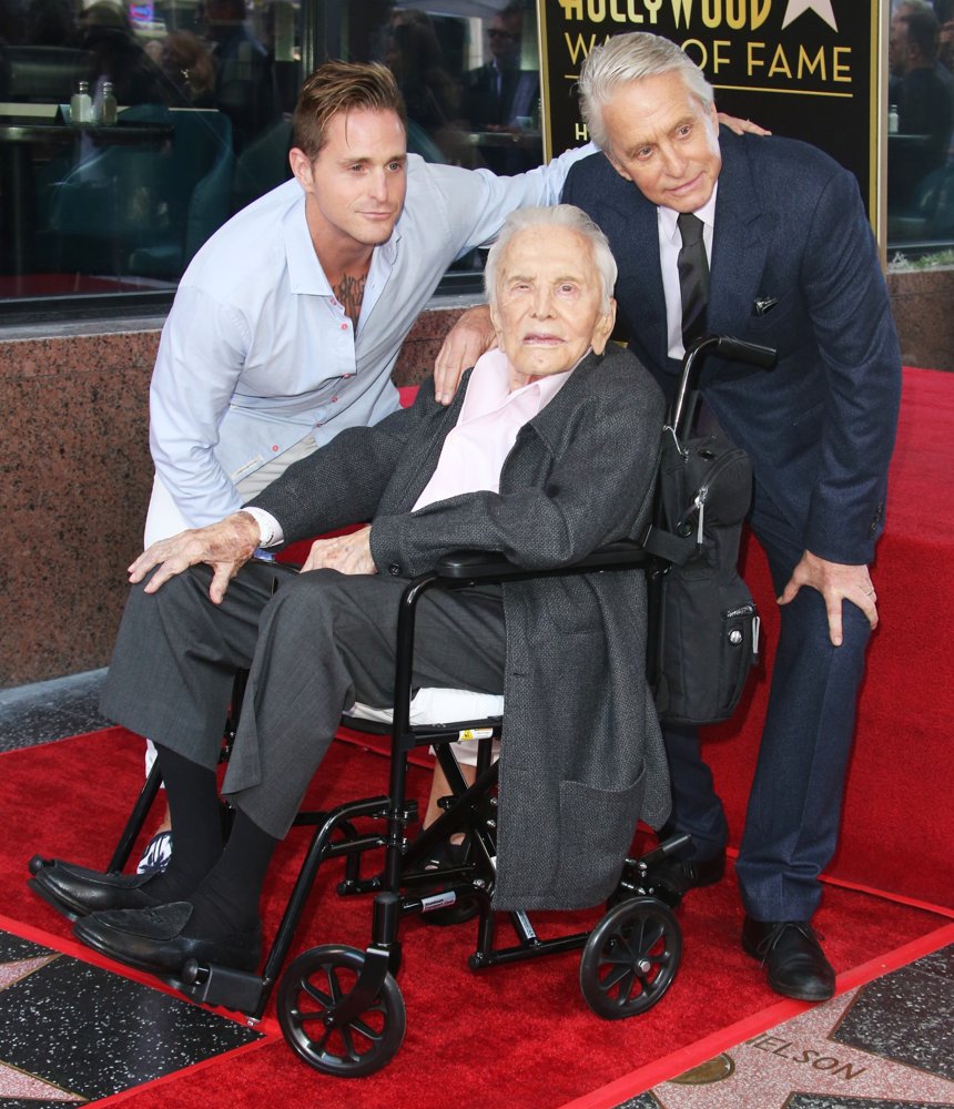 Michael Douglas Honoured with A Star on The Hollywood Walk of Fame
