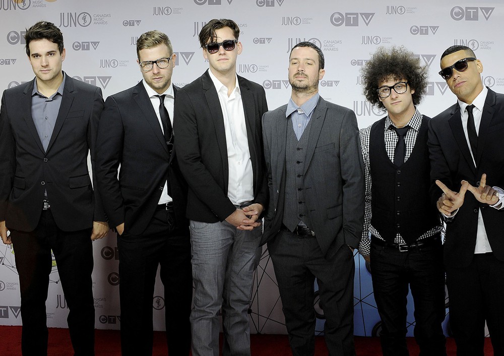 Down With Webster;<br>2012 JUNO Awards - Arrivals