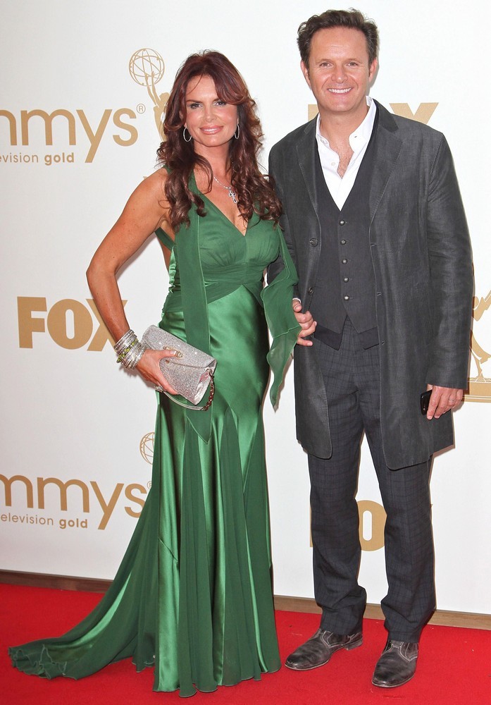 Roma Downey;Mark Burnett;<br>The 63rd Primetime Emmy Awards - Arrivals