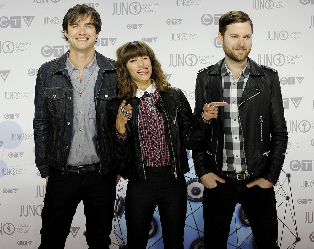 Dragonette;<br>2012 JUNO Awards - Arrivals
