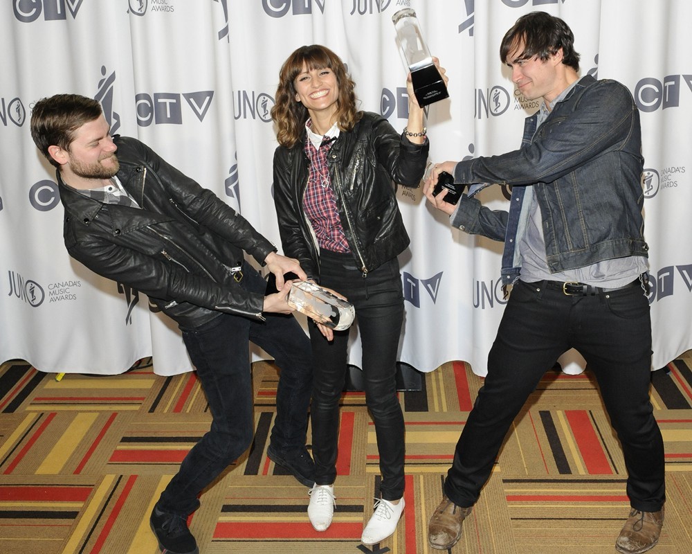 Dragonette;<br>2012 JUNO Awards - Press Room