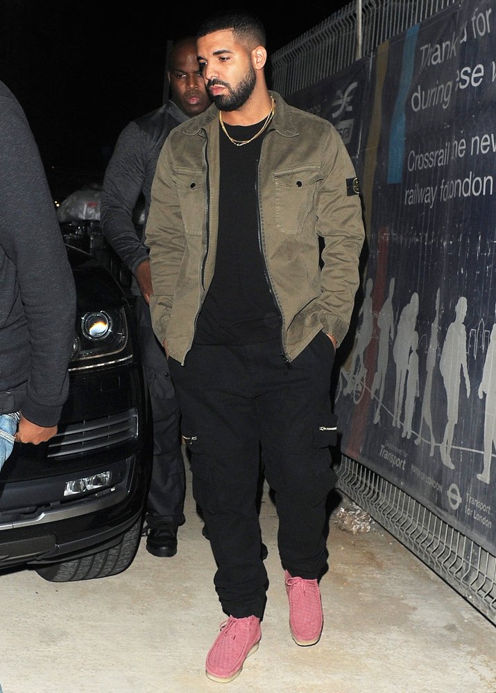 Drake Seen Leaving Tape Club