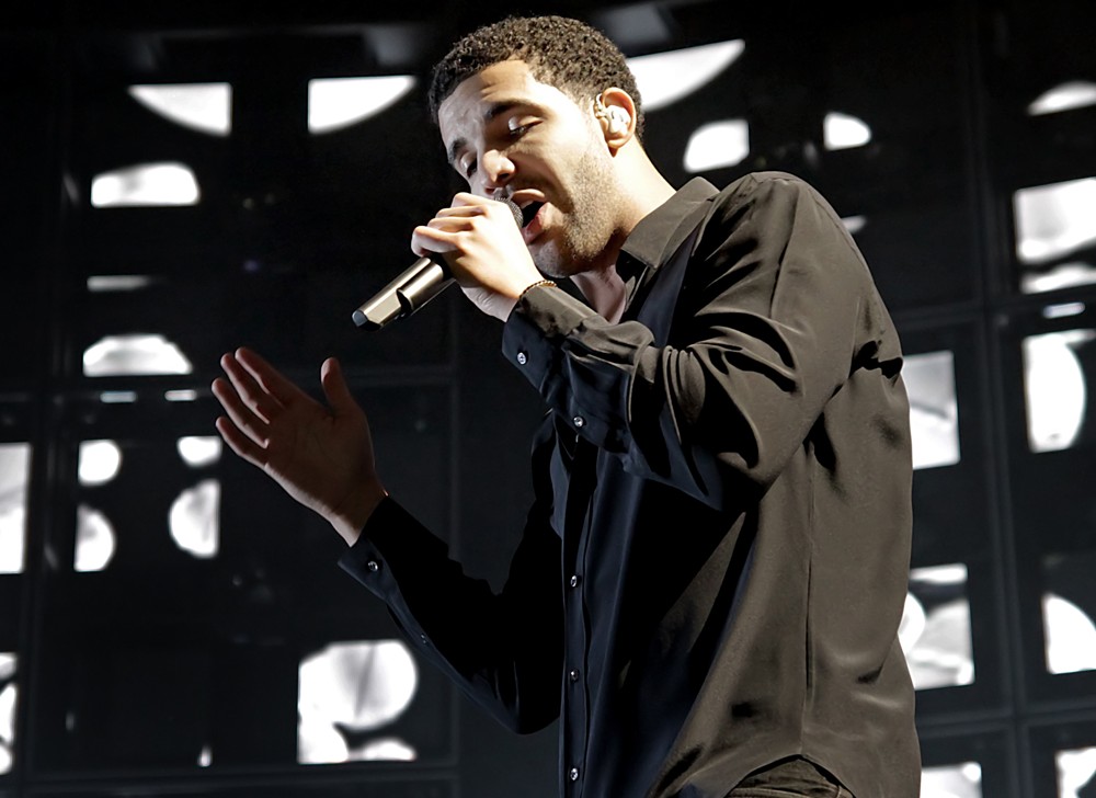 Drake;<br>Drake Performing at Manchester Evening News Arena