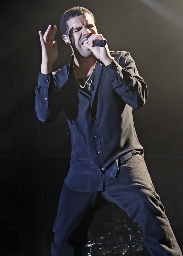 Drake;<br>Drake Performing at Manchester Evening News Arena