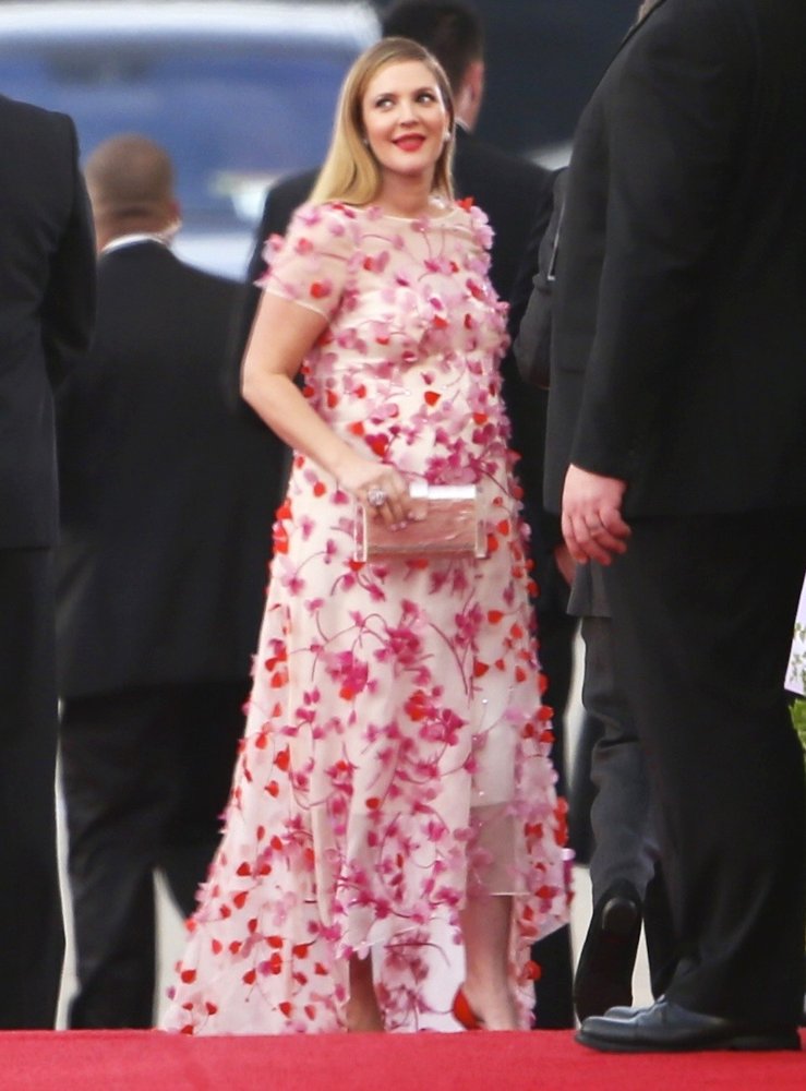 Drew Barrymore;<br>71st Annual Golden Globe Awards - Arrivals