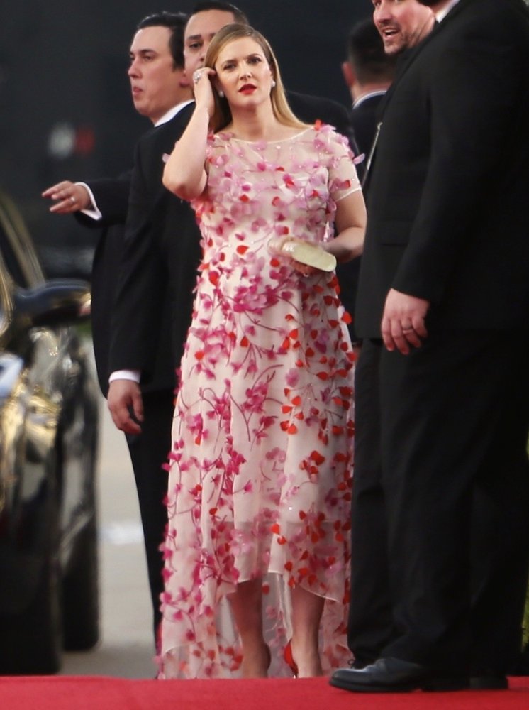 Drew Barrymore;<br>71st Annual Golden Globe Awards - Arrivals