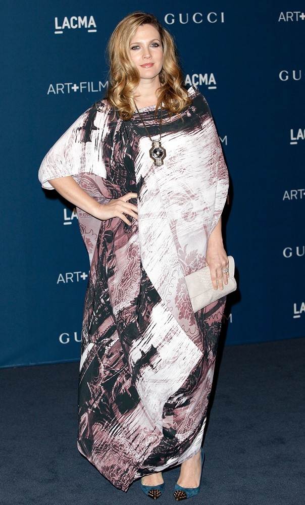 Drew Barrymore;<br>LACMA 2013 Art and Film Gala Honoring Martin Scorsese and David Hockney Presented by Gucci