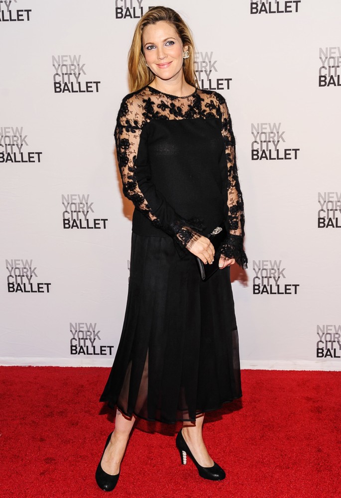 Drew Barrymore;<br>New York City Ballet 2013 Fall Gala