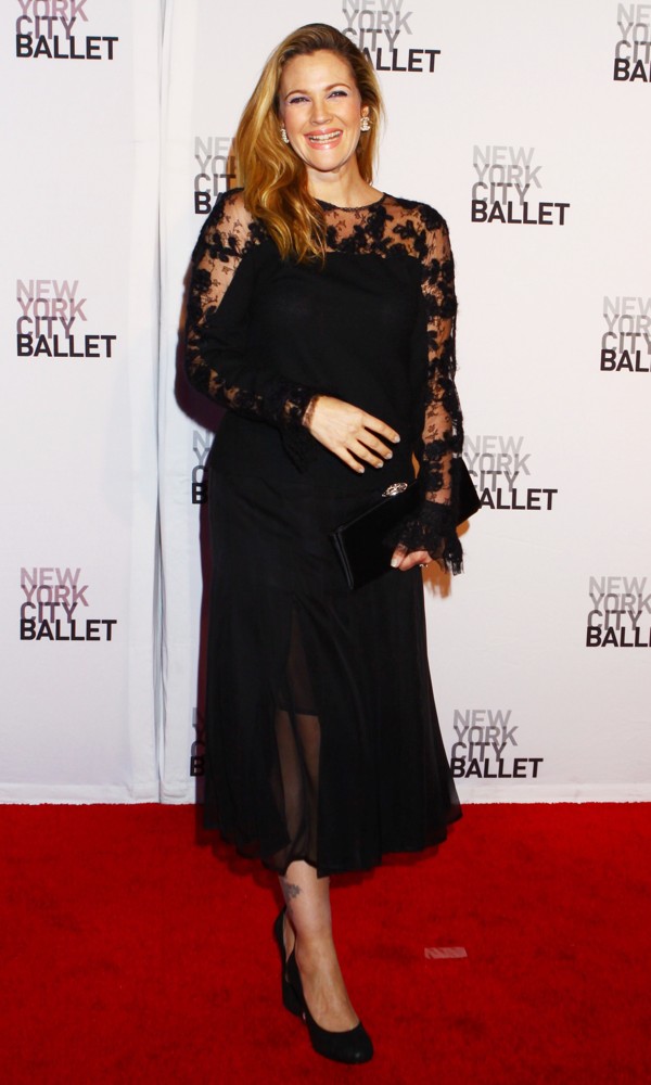 Drew Barrymore;<br>New York City Ballet 2013 Fall Gala