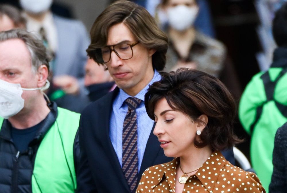 Adam Driver, Lady GaGa<br>House of Gucci Shooting in Milan
