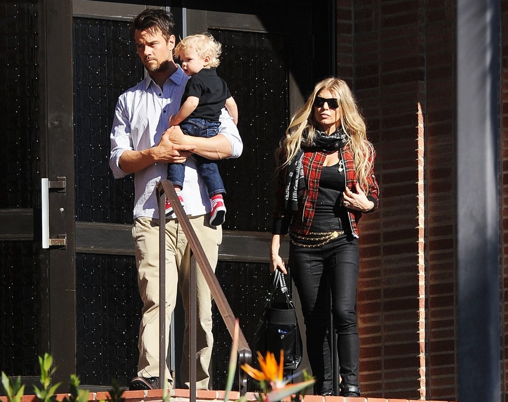 Josh Duhamel and Fergie to Church on Christmas Day