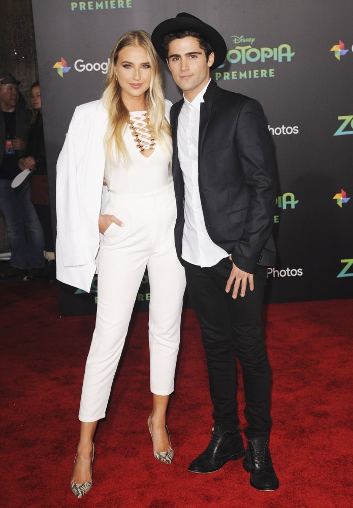 Veronica Dunne;Max Ehrich;<br>Los Angeles Premiere of Walt Disney Animation Studios' Zootopia