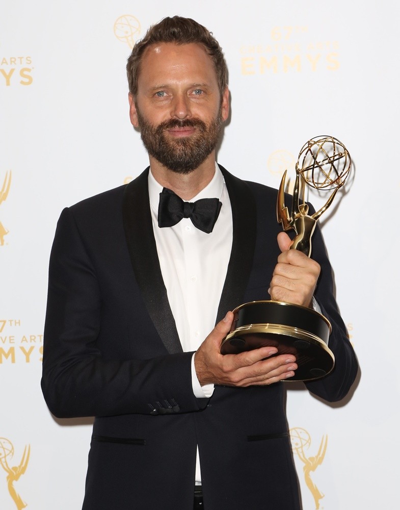 Dustin O'Halloran;<br>2015 Creative Arts Emmy Awards - Press Room
