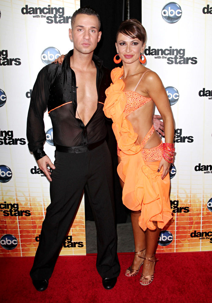 The Situation;Karina Smirnoff;<br>'Dancing with the Stars' Season 11 Premiere - Arrivals