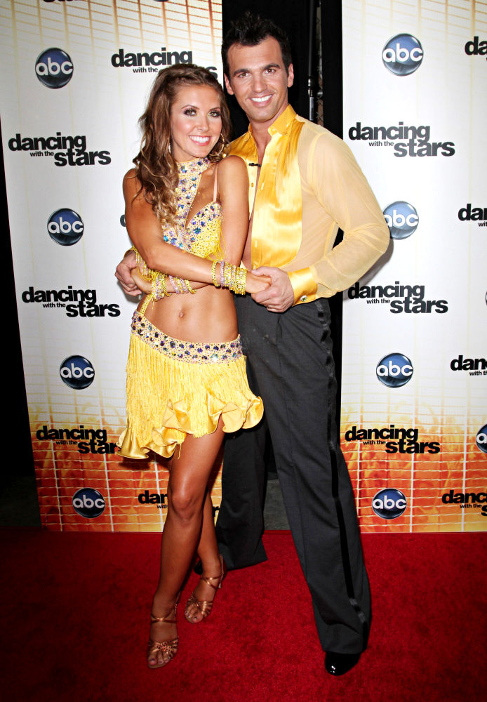 Audrina Patridge;Tony Dovolani;<br>'Dancing with the Stars' Season 11 Premiere - Arrivals