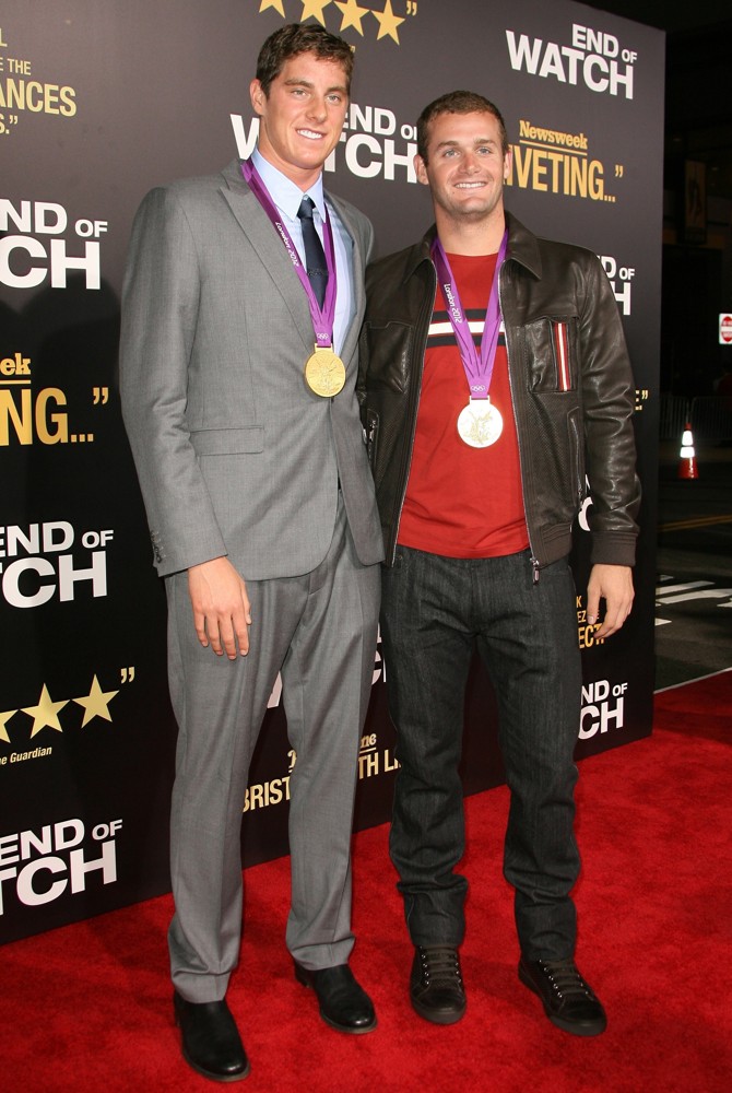 Conor Dwyer;Tyler Clary;<br>Los Angeles Premiere of End of Watch