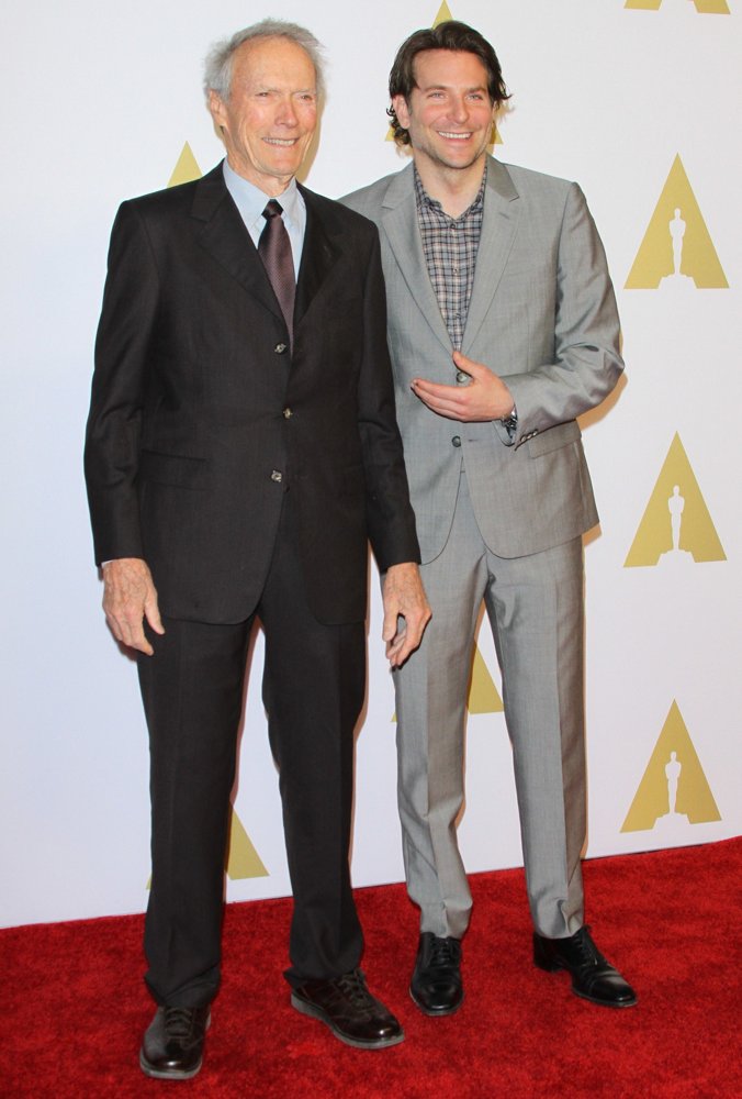 Clint Eastwood;Bradley Cooper;<br>87th Annual Academy Awards Nominee Luncheon - Arrivals