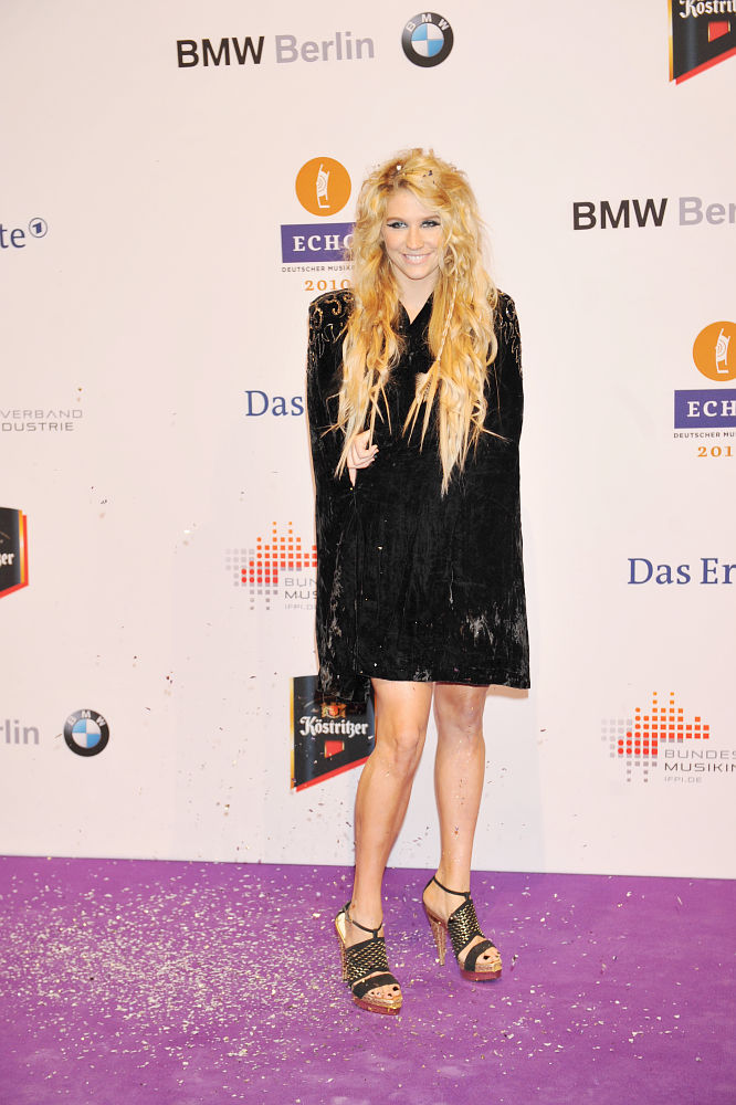 Ke$ha;<br>19th Annual Echo Awards 2010 - Red carpet arrivals