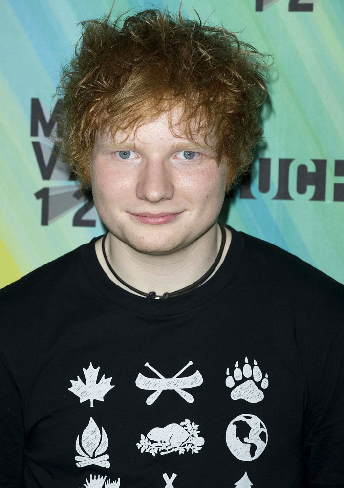 Ed Sheeran;<br>2012 MuchMusic Video Awards - Press Room