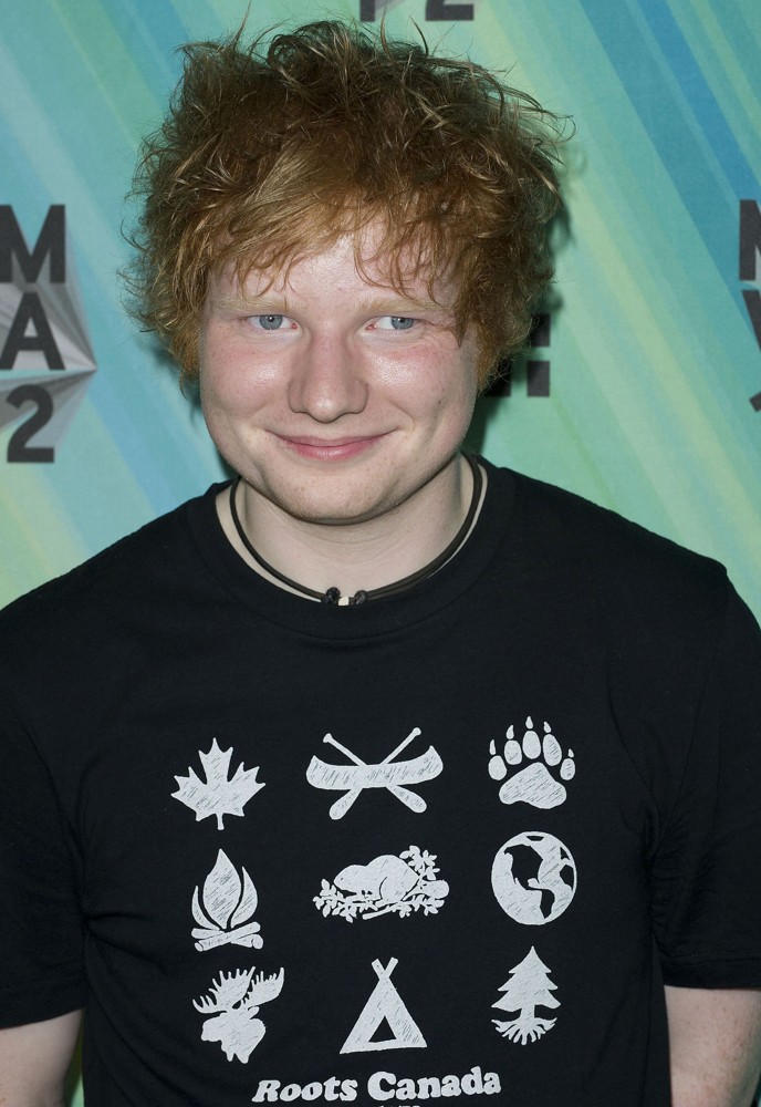 Ed Sheeran;<br>2012 MuchMusic Video Awards - Press Room