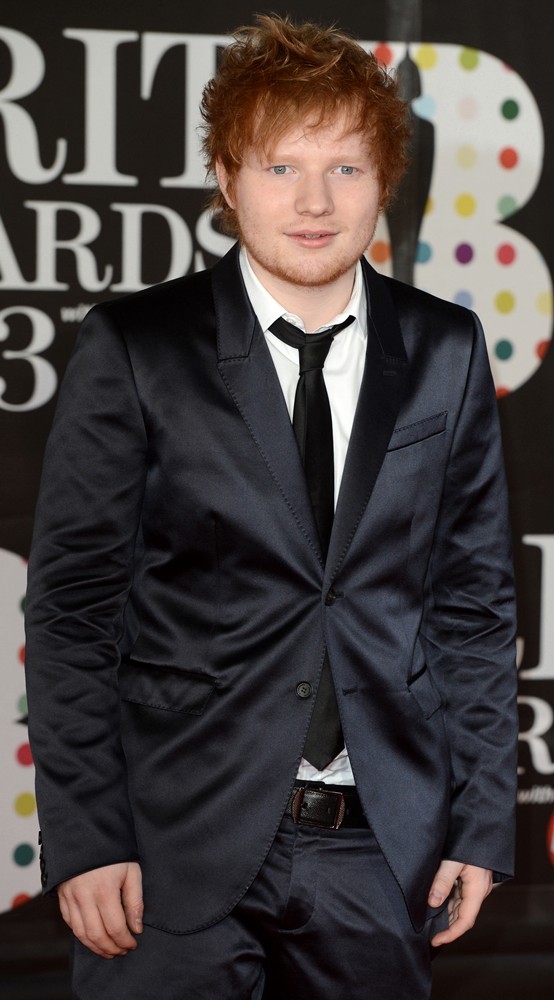 Ed Sheeran;<br>The 2013 Brit Awards - Arrivals
