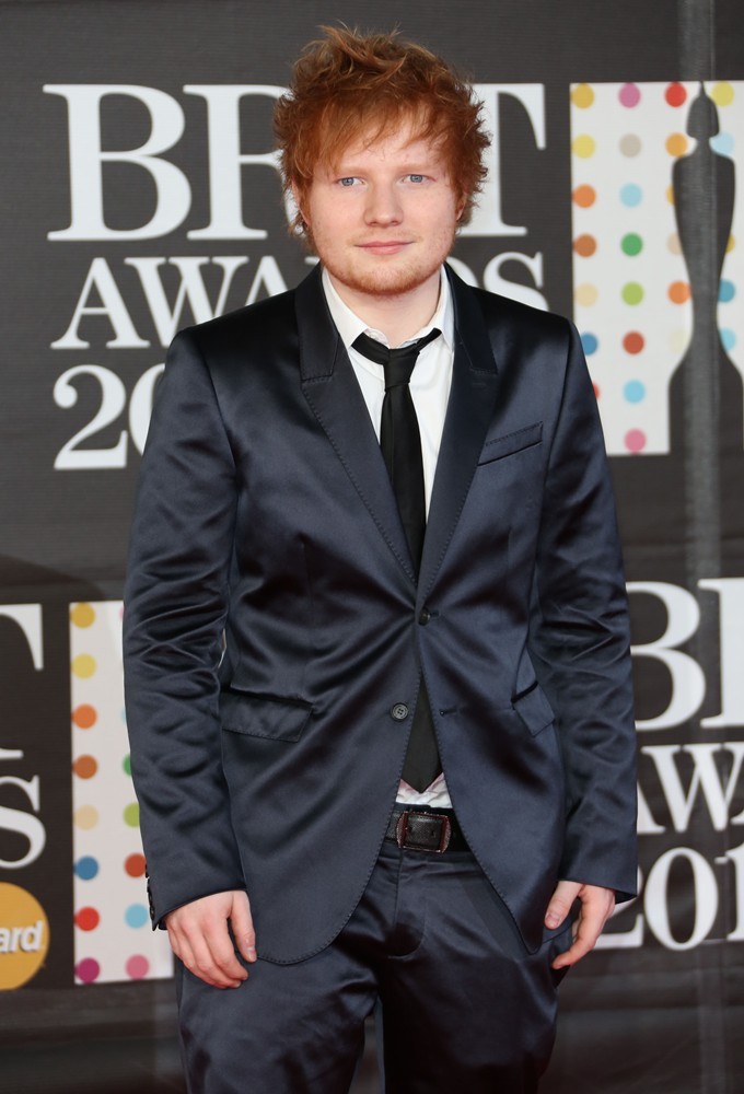Ed Sheeran;<br>The 2013 Brit Awards - Arrivals