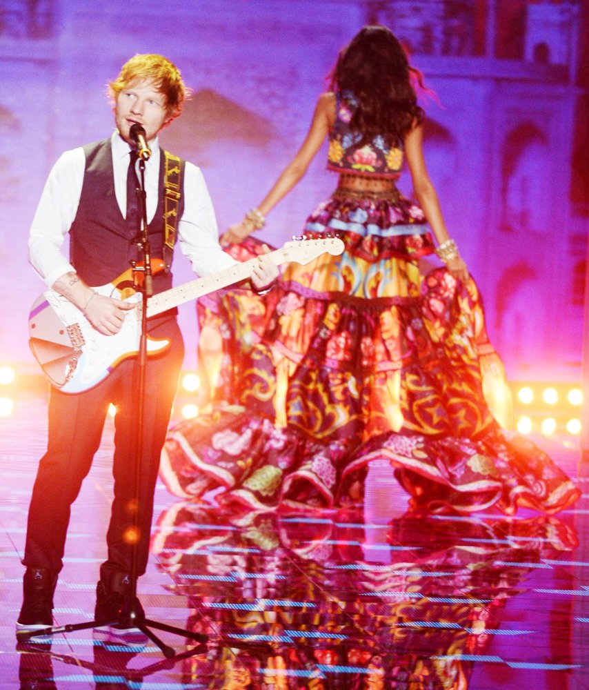 Ed Sheeran;<br>2014 Victoria's Secret Fashion Show - Catwalk