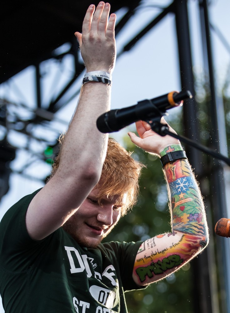 Ed Sheeran;<br>Ed Sheeran Performs Live at Bite of Las Vegas
