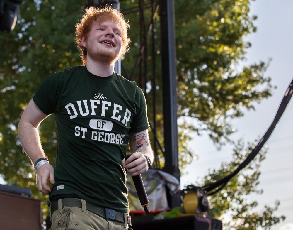 Ed Sheeran;<br>Ed Sheeran Performs Live at Bite of Las Vegas